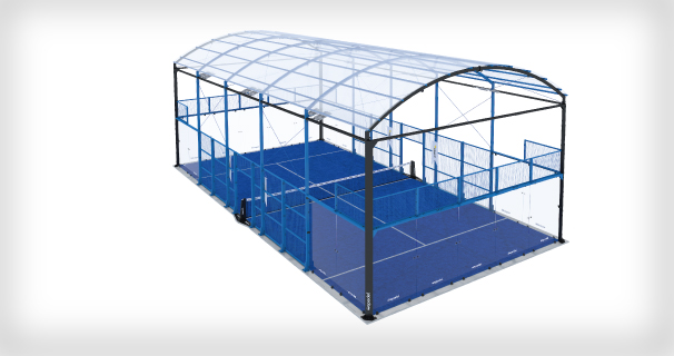 Panoramic Roofed Padel Court