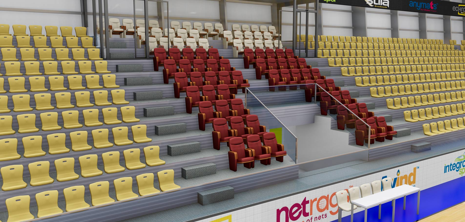 2000 Seats Indoor Sports Hall