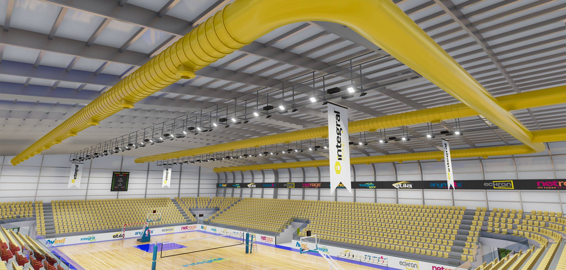 2000 Seats Indoor Sports Hall