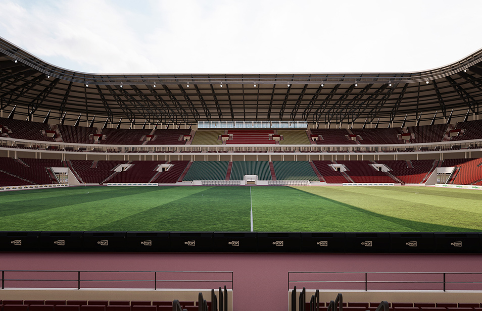 Arquitectura de Acero de Nueva Generación y Diseño Icónico de Estadios
