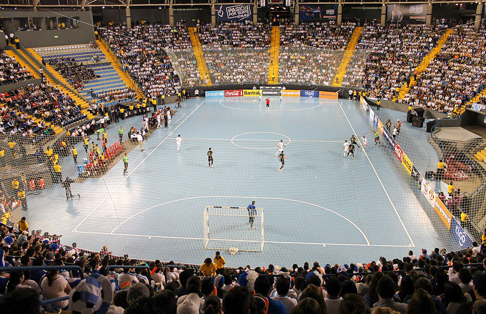 Canchas profesionales de fútbol sala