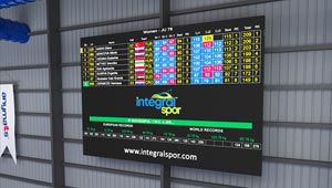 Clear & Dynamic LED Scoreboard