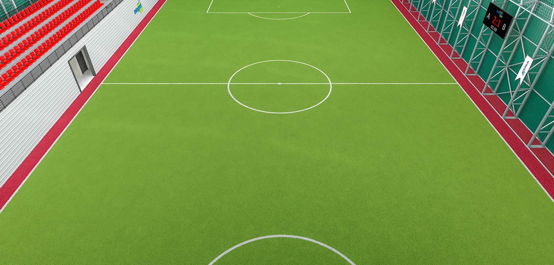 Indoor Artificial Turf Field 2