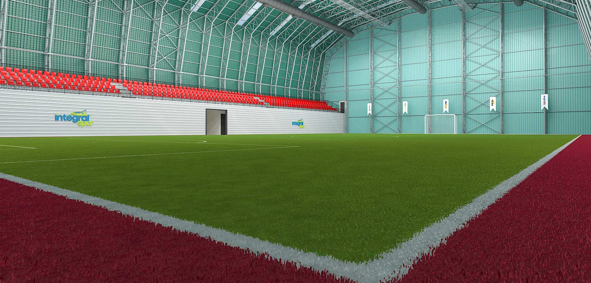 Indoor Artificial Turf Field 3
