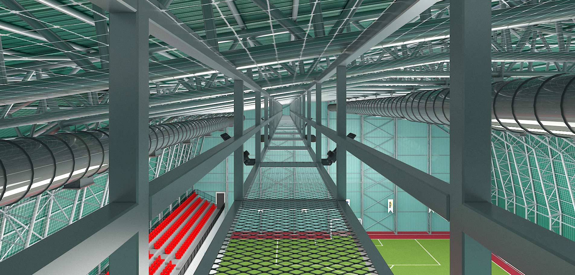 Indoor Artificial Turf Field 4
