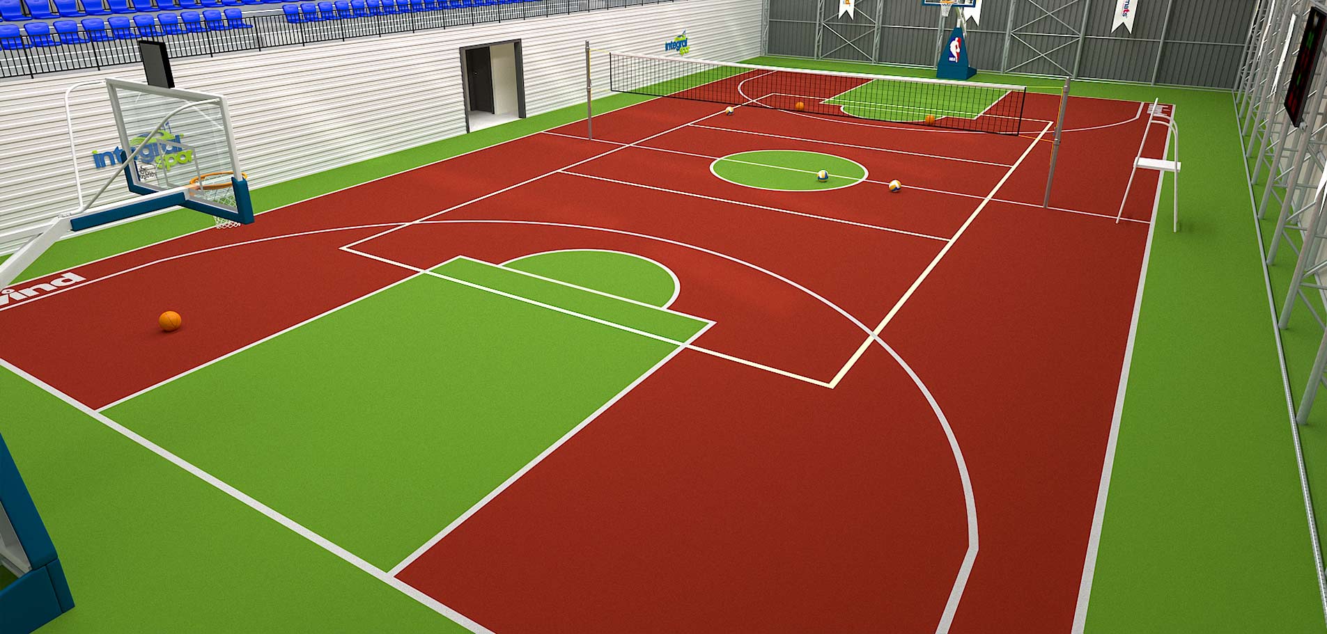 Indoor Multipurpose Field
