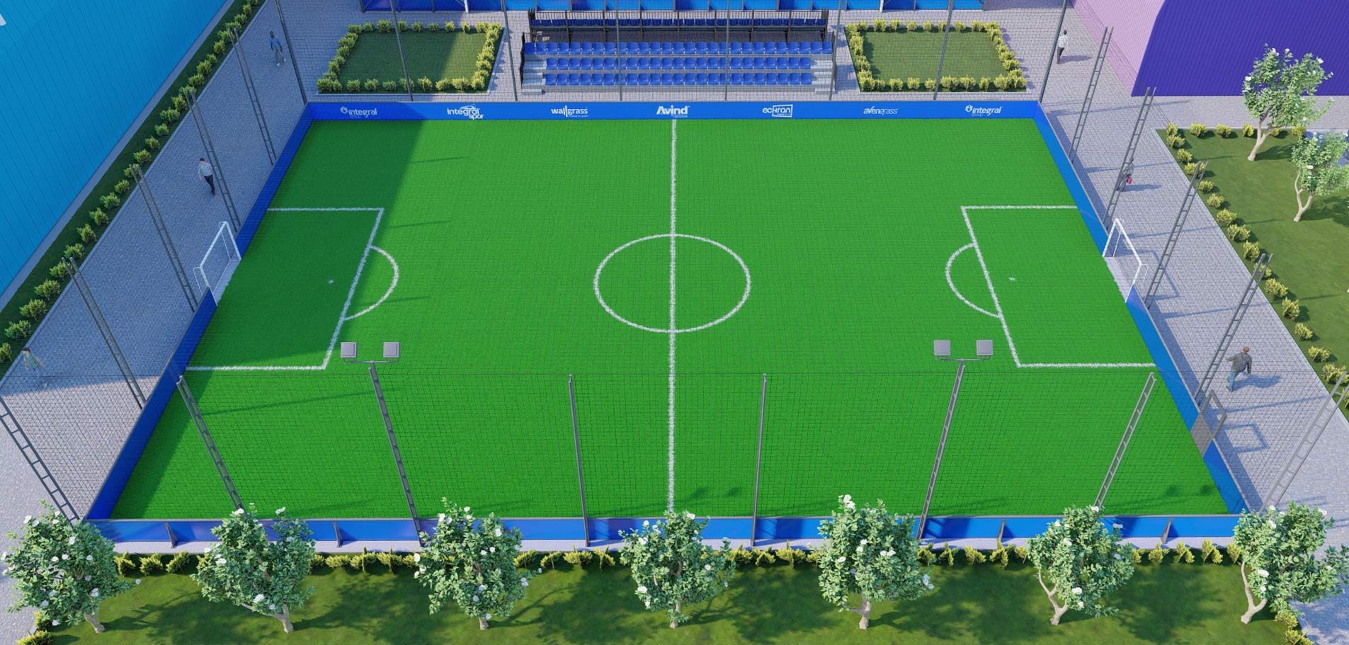 Mini Outdoor Football Field