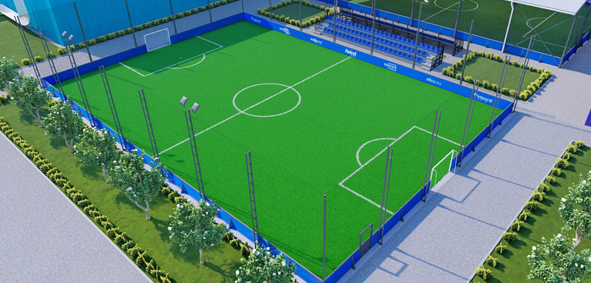 Mini Outdoor Football Field