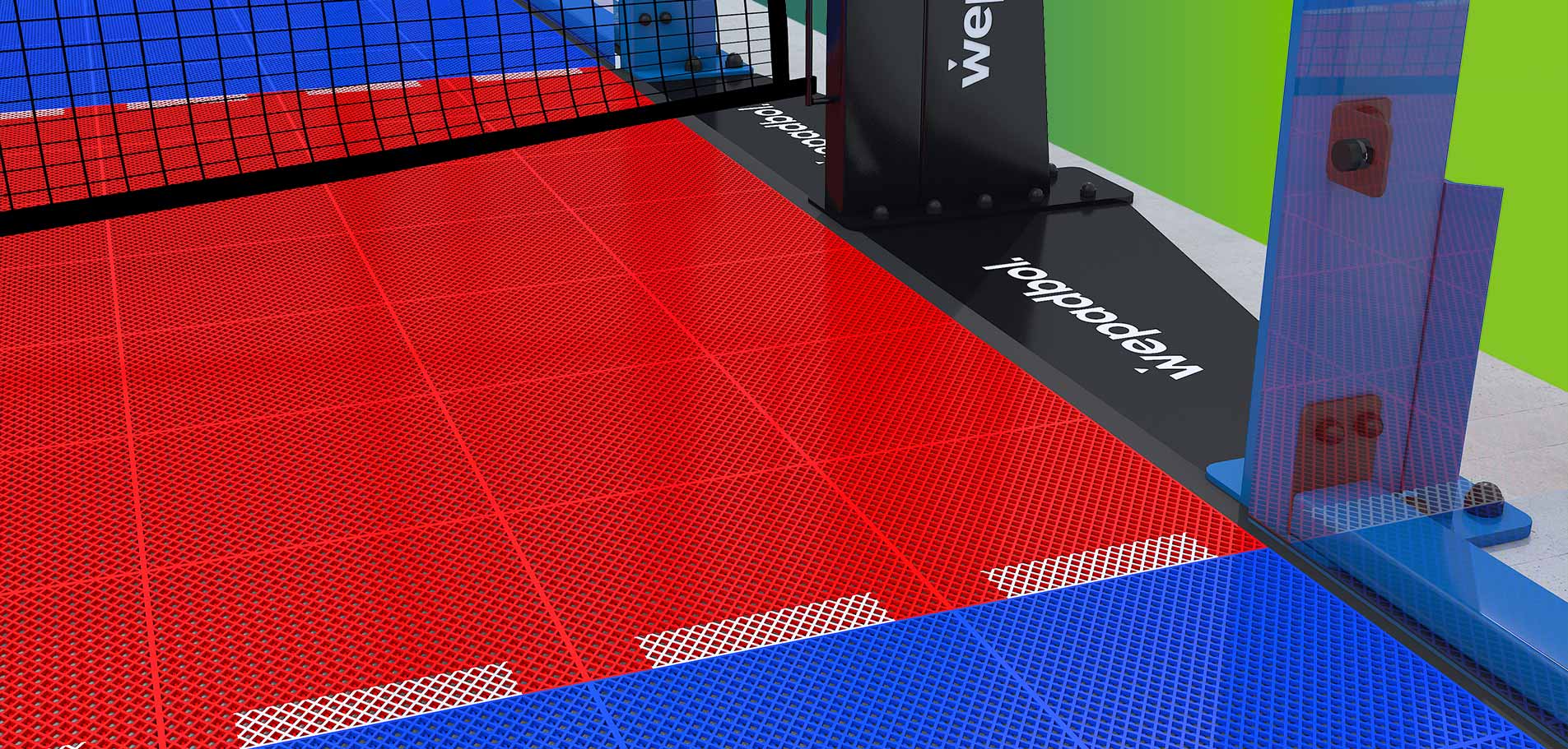 Origin Roofed Padbol Court 1