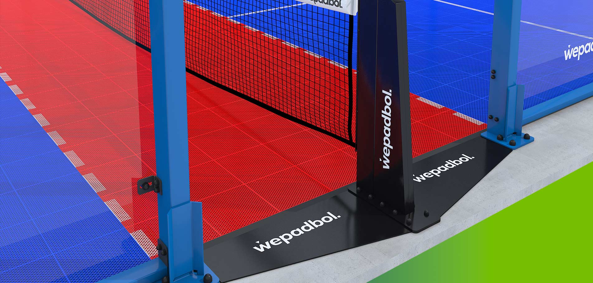 Origin Roofed Padbol Court