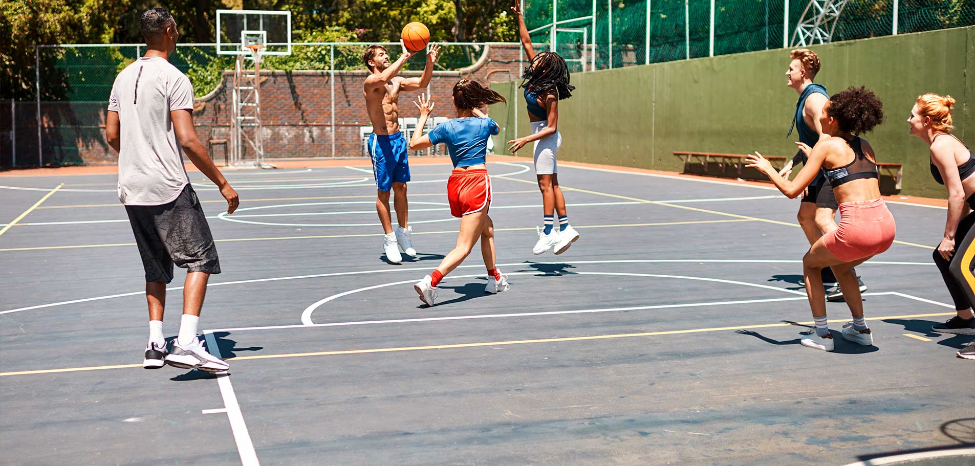 Outdoor Basketball Court 1