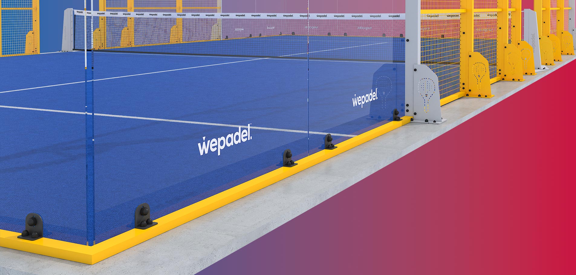 Panoramic 360° Padel Court