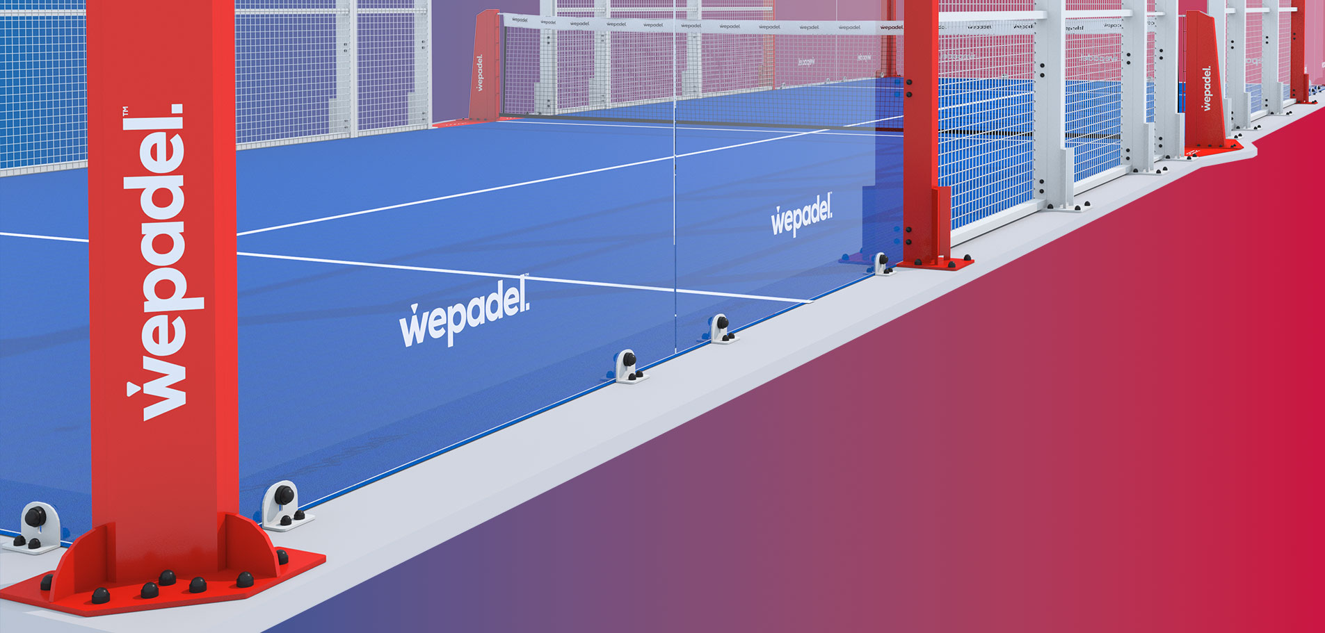Panoramic Single Padel Court 2