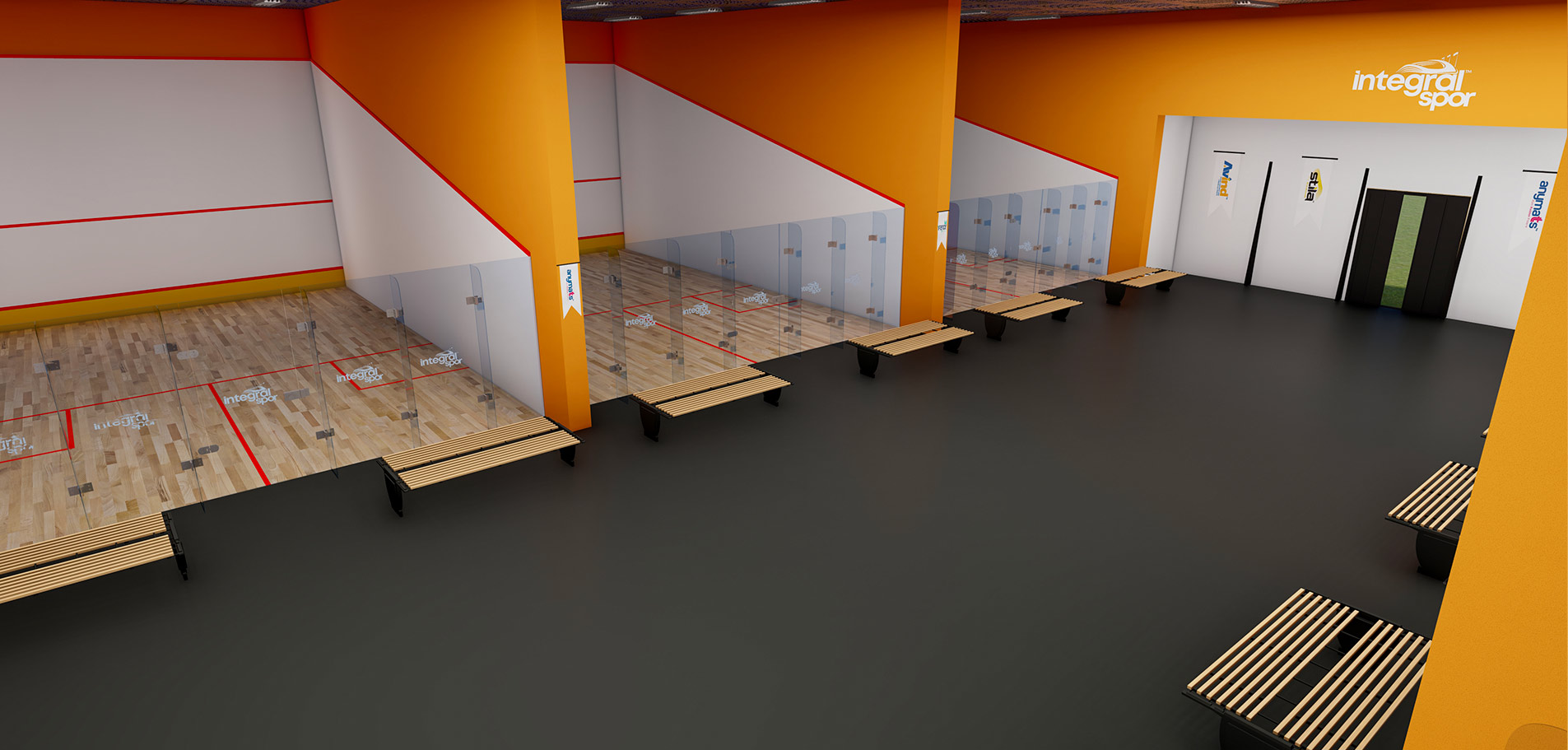 Squash Origin Court 1