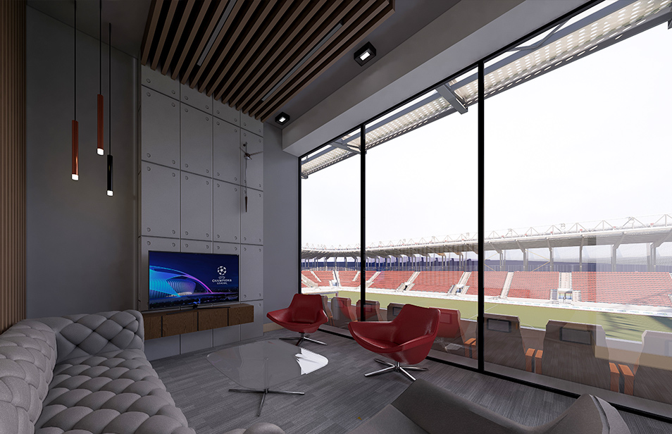 Suites de hospitalidad exclusivas y salones VIP