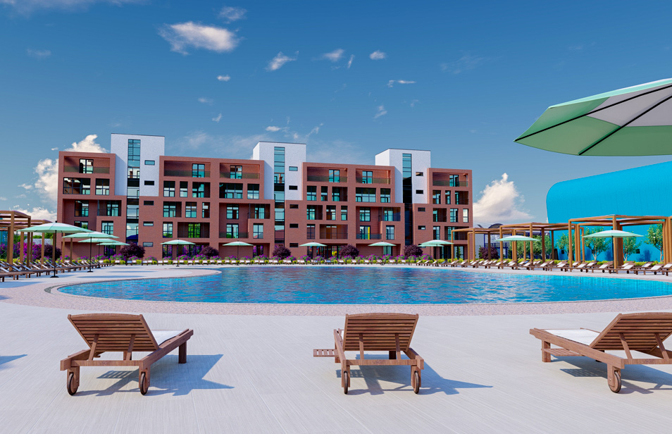 Zona de Hoteles y Alojamiento para Atletas
